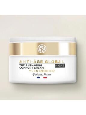 Yves Rocher Anti-Aging Comfort Cream - Night Cream  50 ml / 1.6 fl oz   MSRP $79